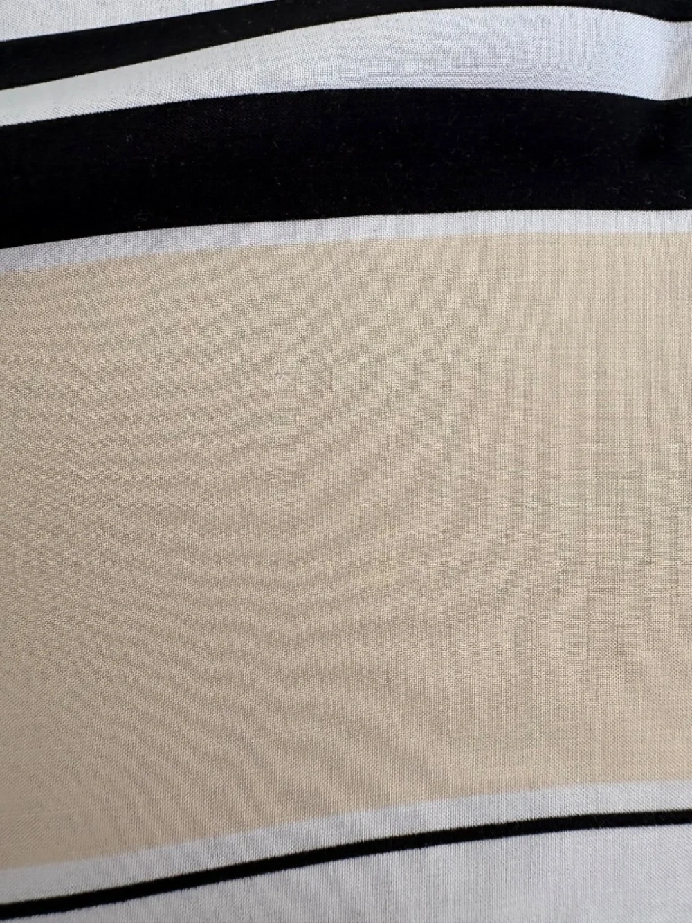 Lane Bryant Sz 18 Butter Yellow, Black and White Stripe Flowy Maxi Dress - Picture 15 of 16